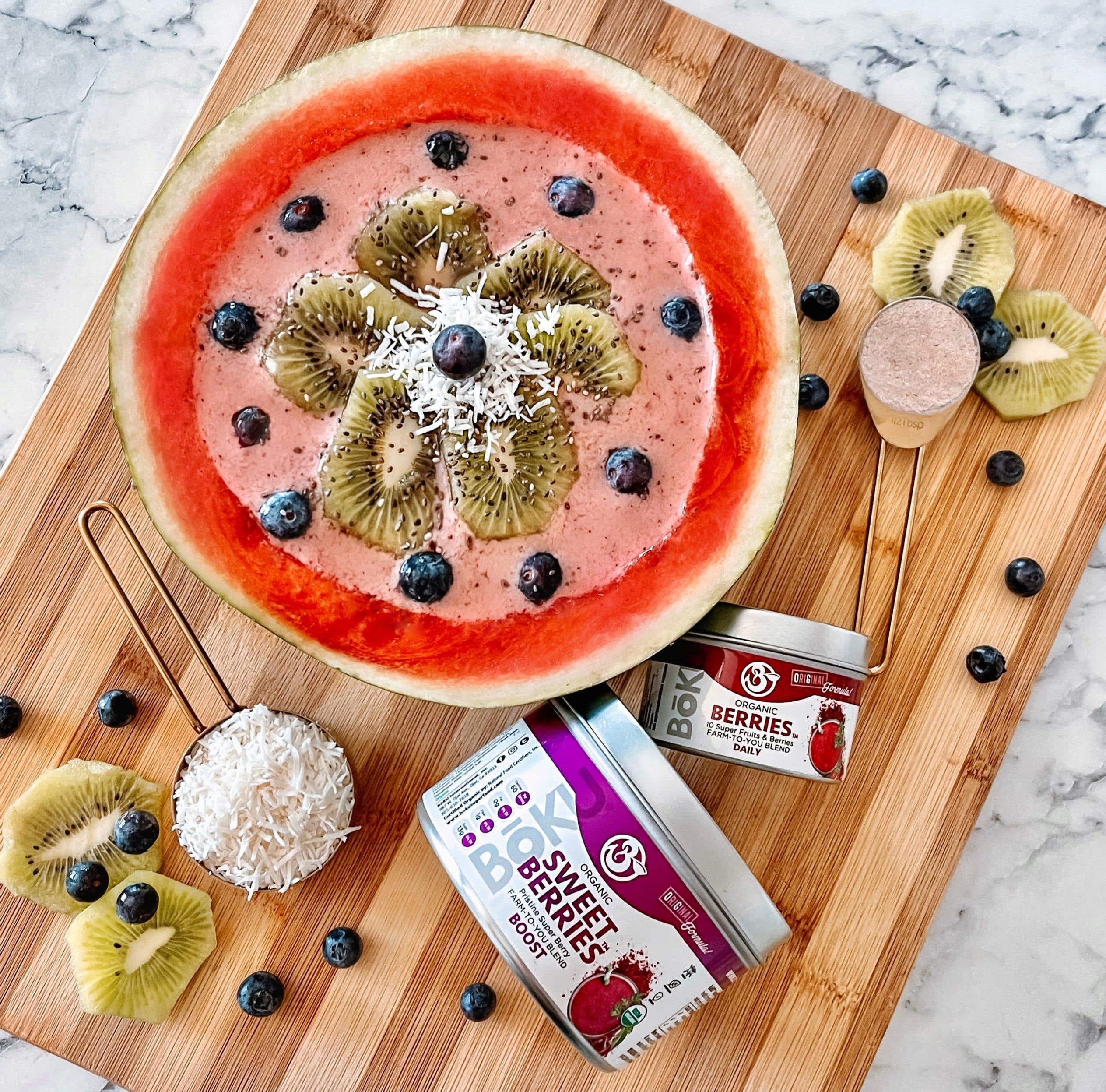 Super Watermelon Smoothie Bowls