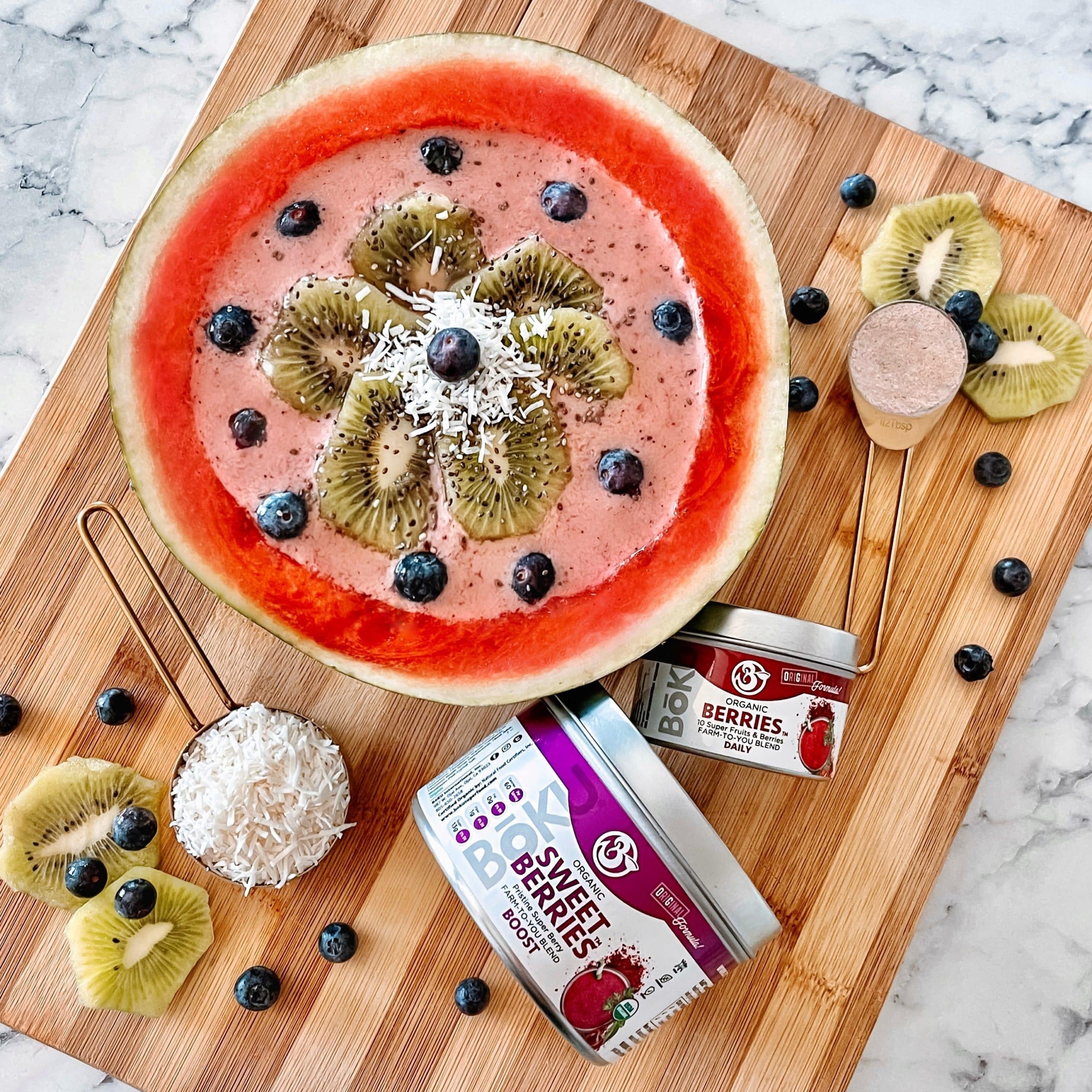 Super Watermelon Smoothie Bowls