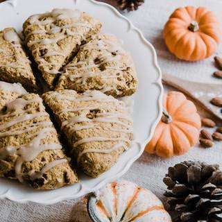 Pumpkin Spice Protein Scones