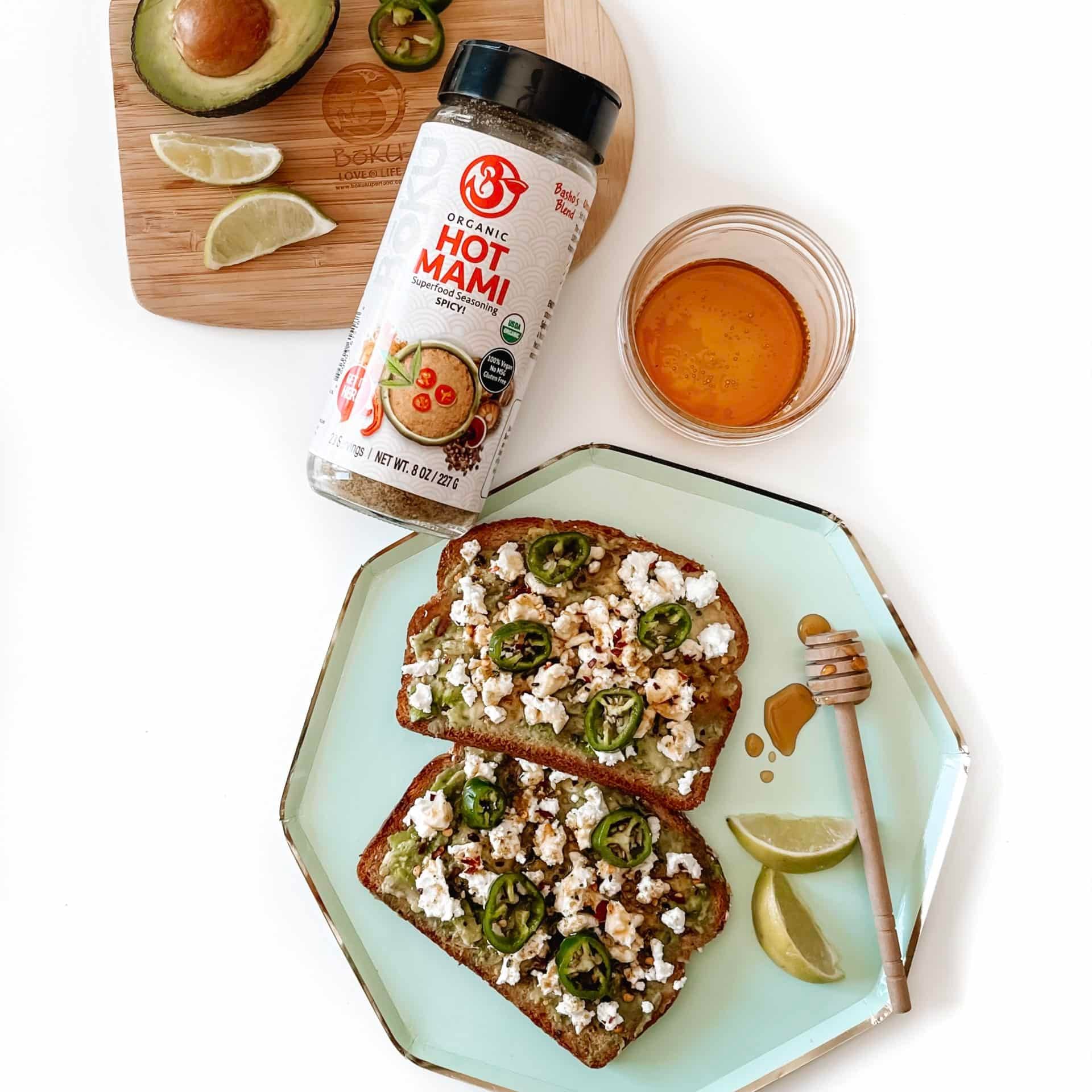 Jalapeno Honey Avocado Toast