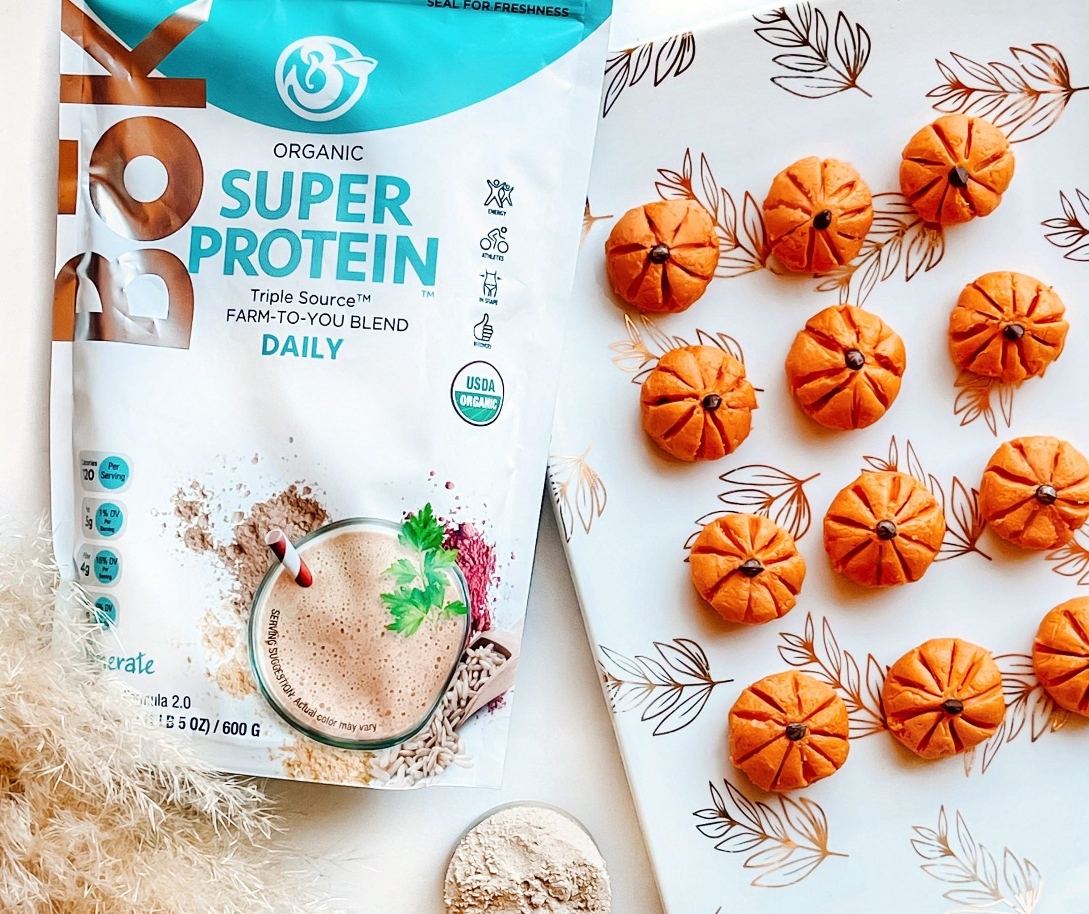 Protein Peanut Butter Pumpkins