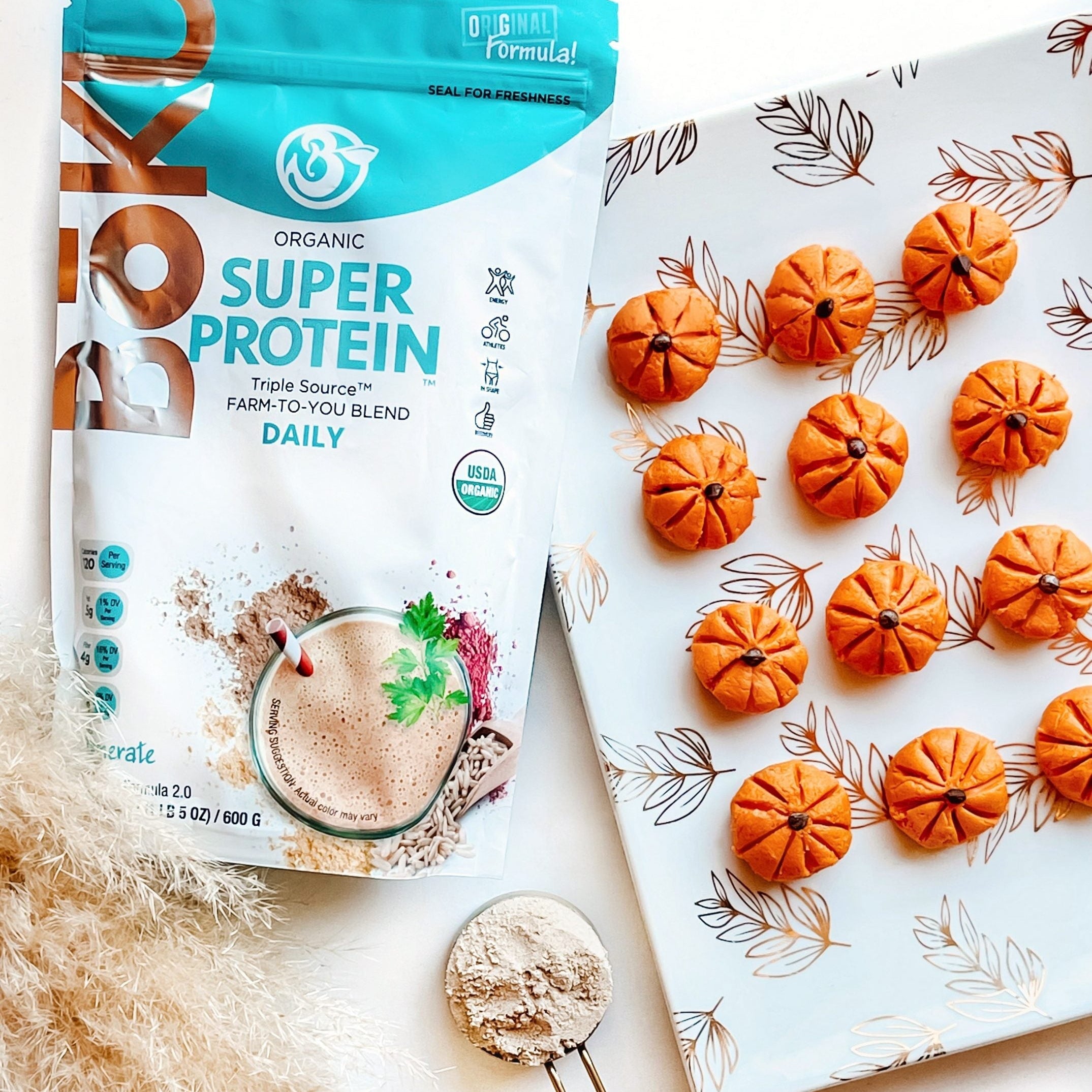 Protein Peanut Butter Pumpkins