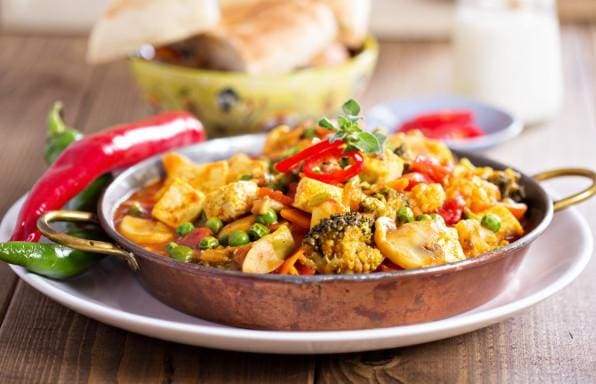 Veggie and Tofu Curry
