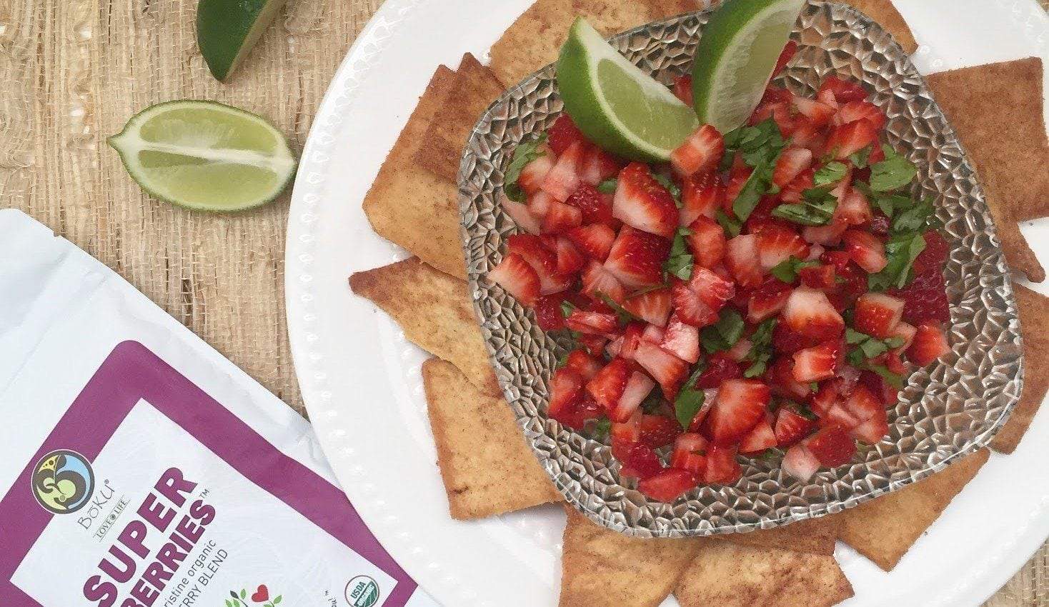 Antioxidant Strawberry Salsa