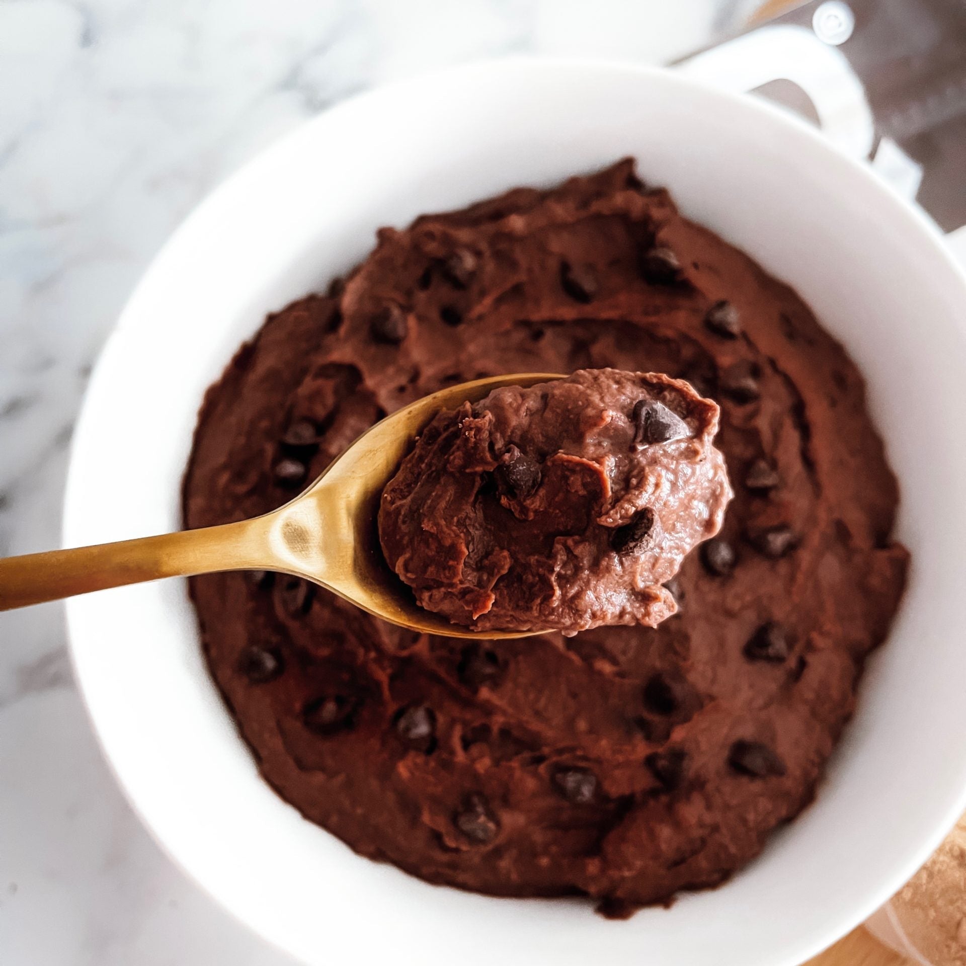 Edible Protein Brownie Batter