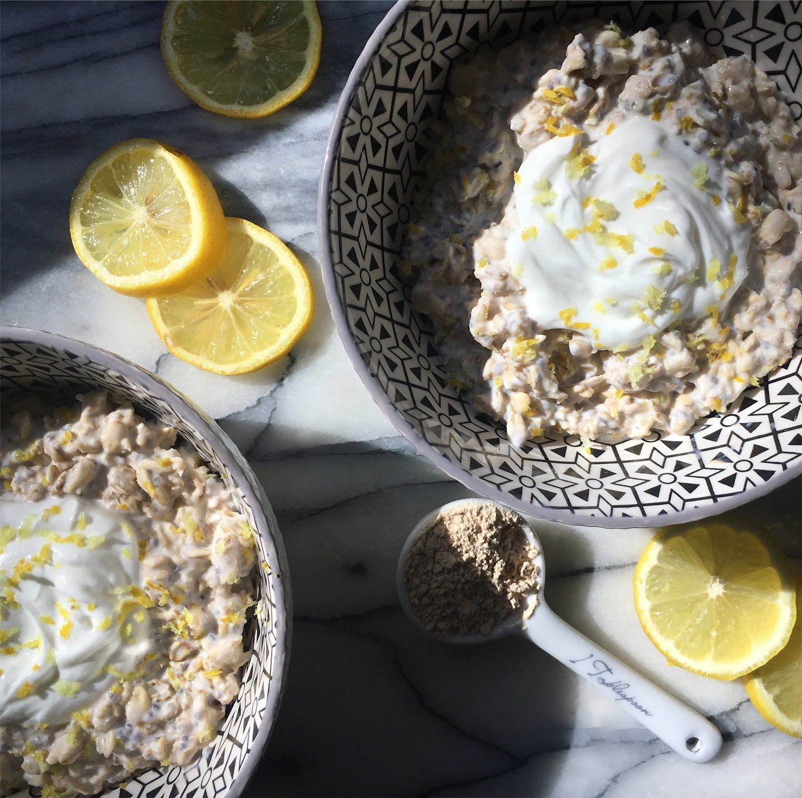 Lemon Meringue Pie Overnight Oats