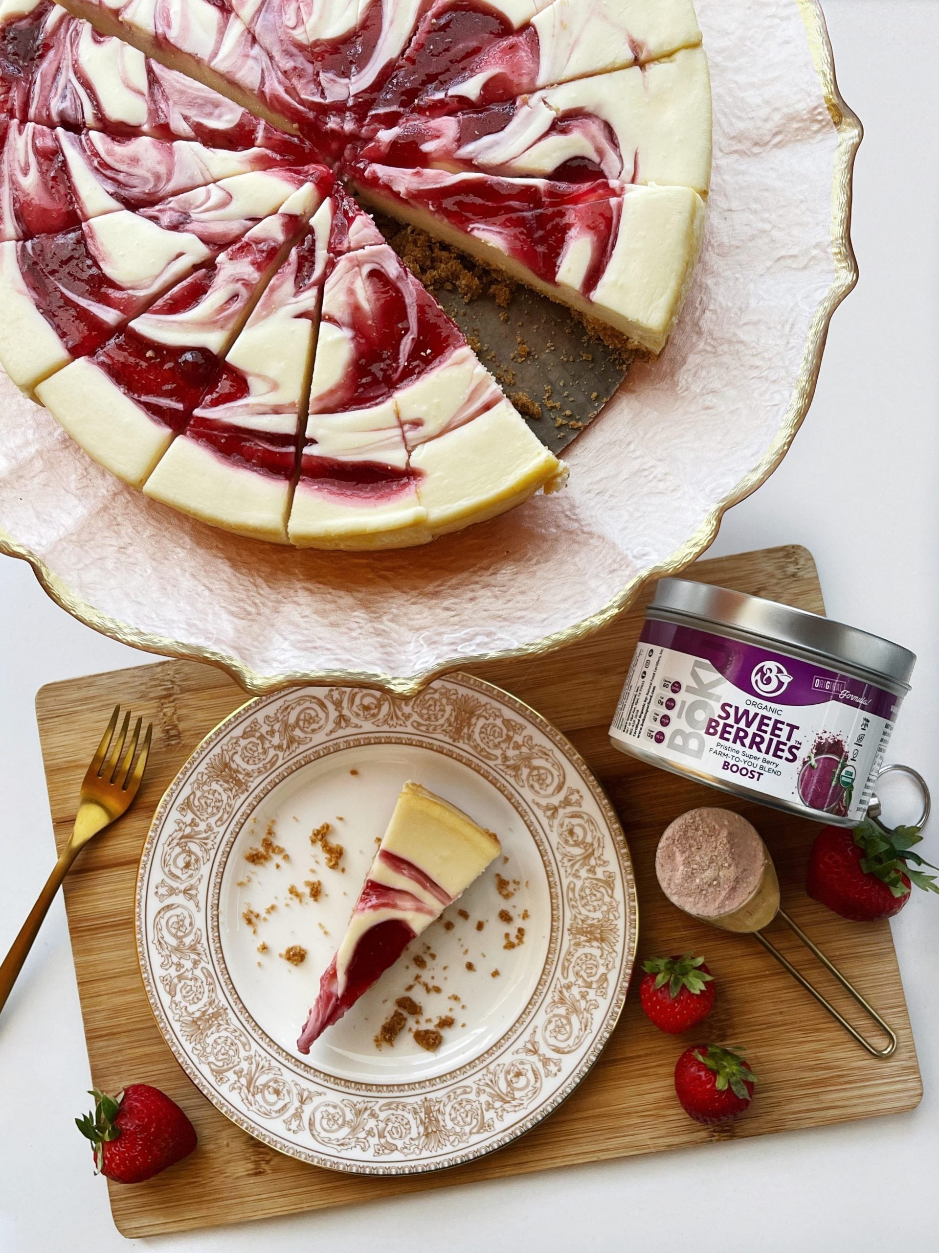 Vegan Super Berries Cheesecake – BoKU® Superfood