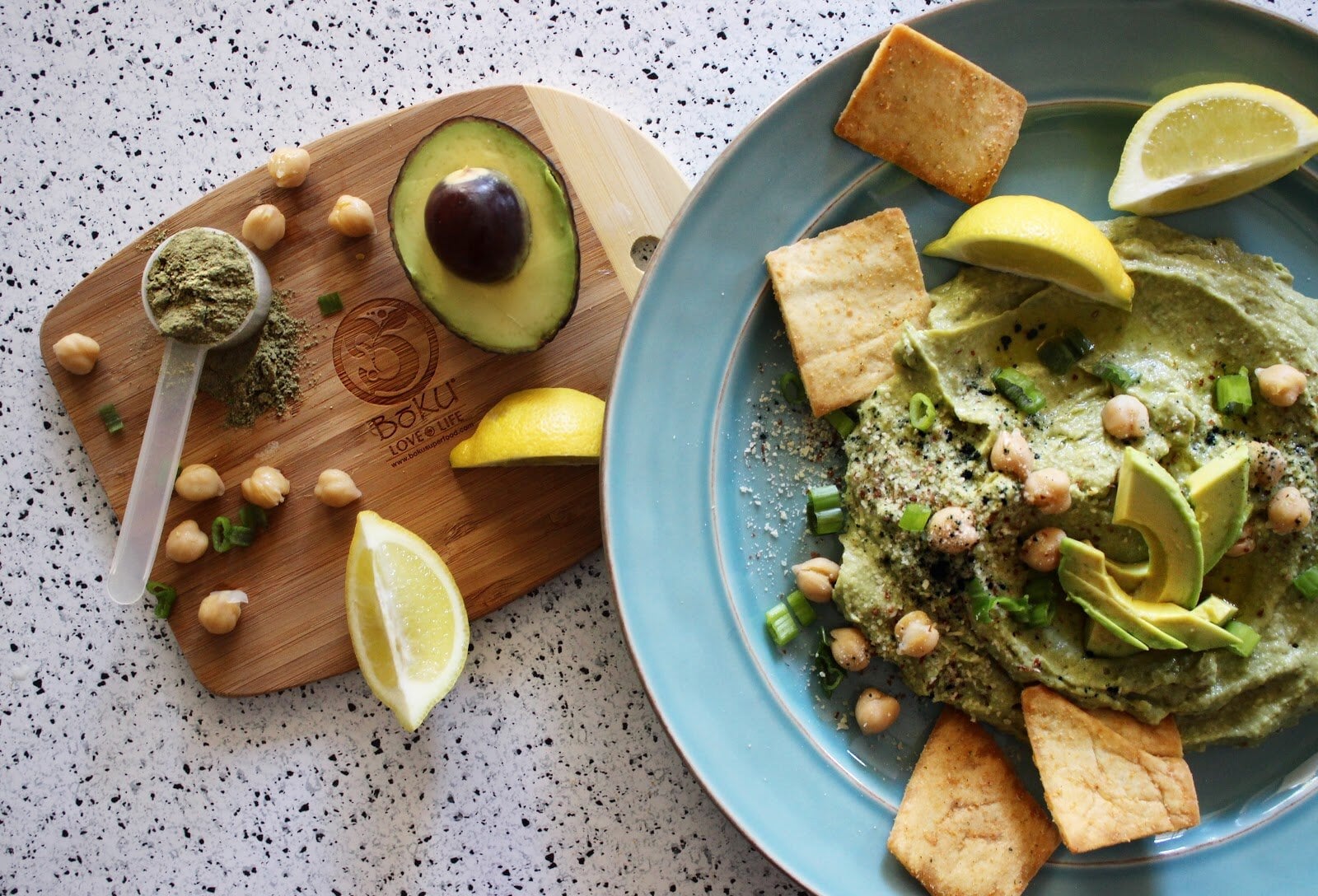 Creamy Avocado Hummus