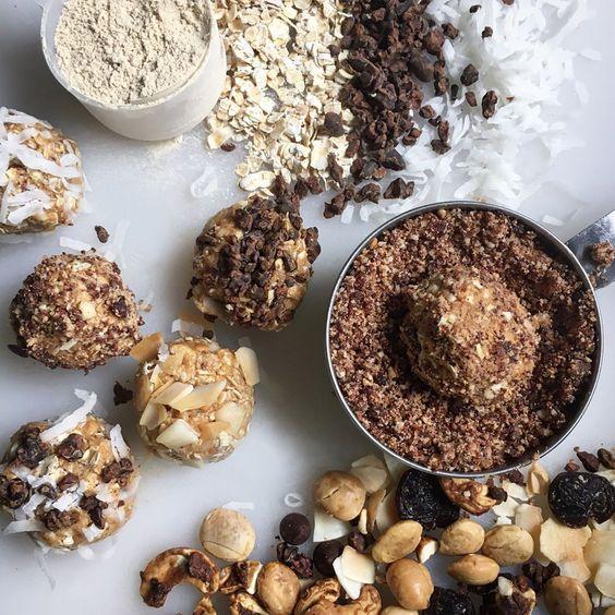 Chocolate Coconut Energy Bites