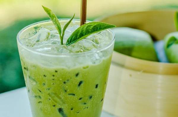 Matcha Mint Iced Tea