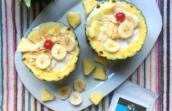 Pina Colada Smoothie Bowls