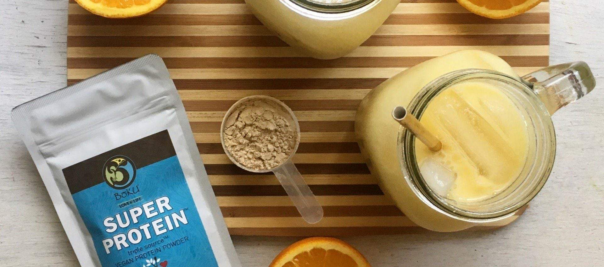 Orange Cream-sicle Protein Shake