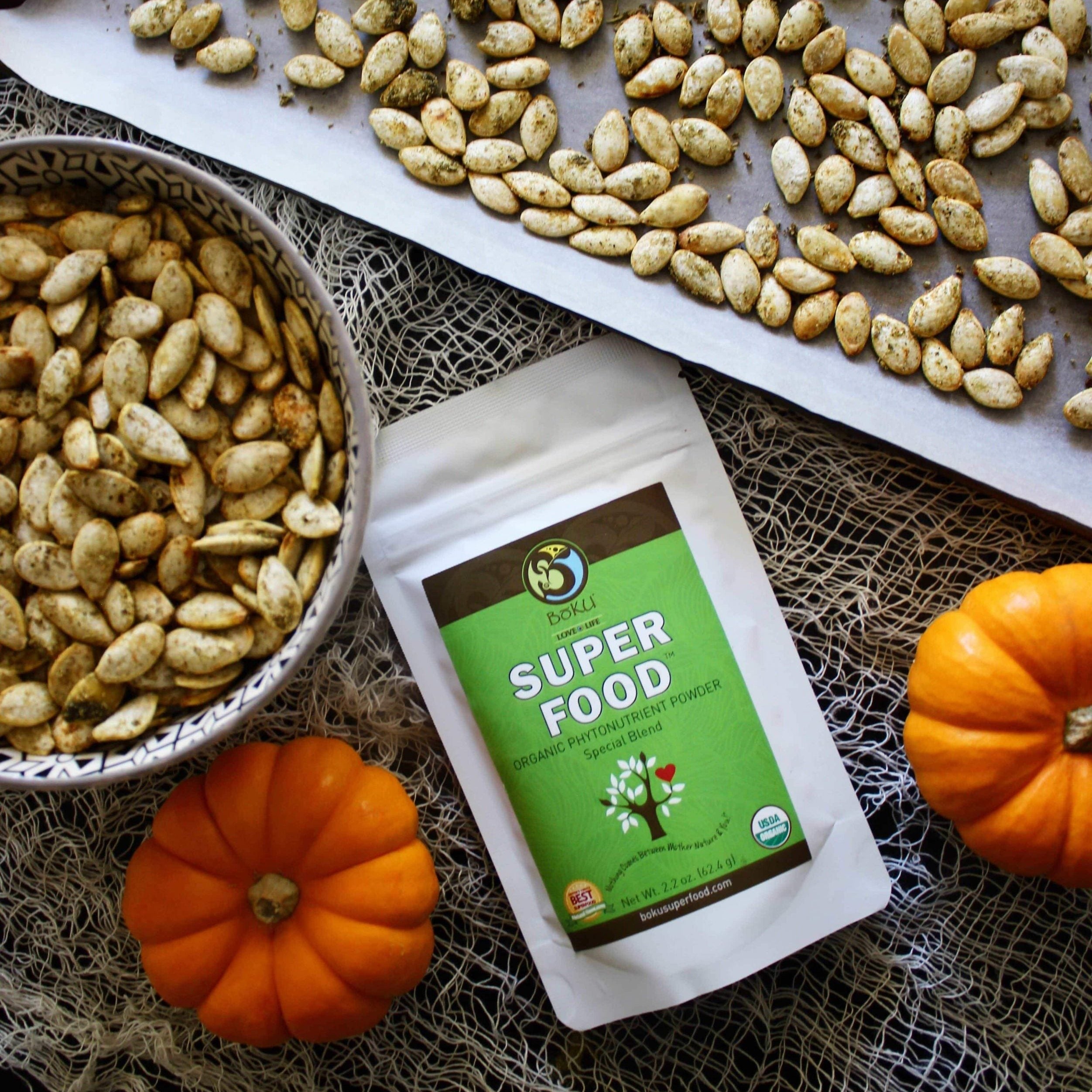 Super Seasoned Pumpkin Seeds
