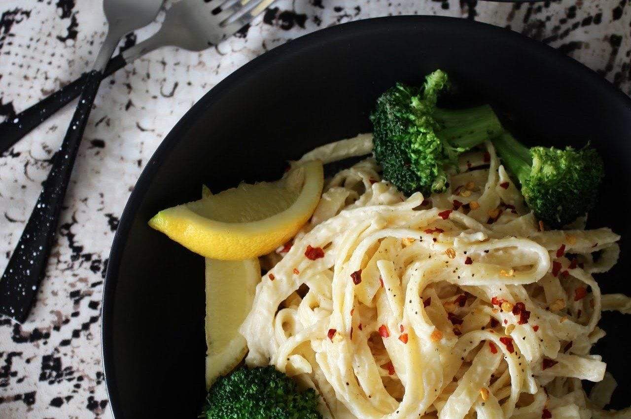 Vegan Fettuccine Alfredo