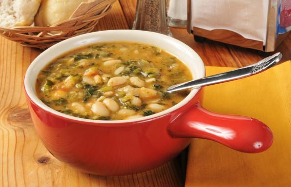 Delicious White Bean & Super Shroom Soup