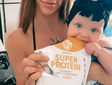 Vegan Boku Superfood Super Protein Vanilla protein powder ogain organic protein powder