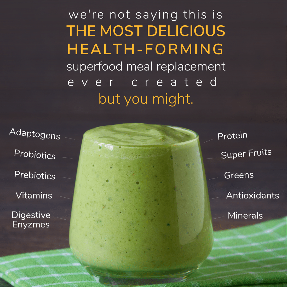 Boku Super Shake healthy healthiest organic meal replacement shake kachava soylent