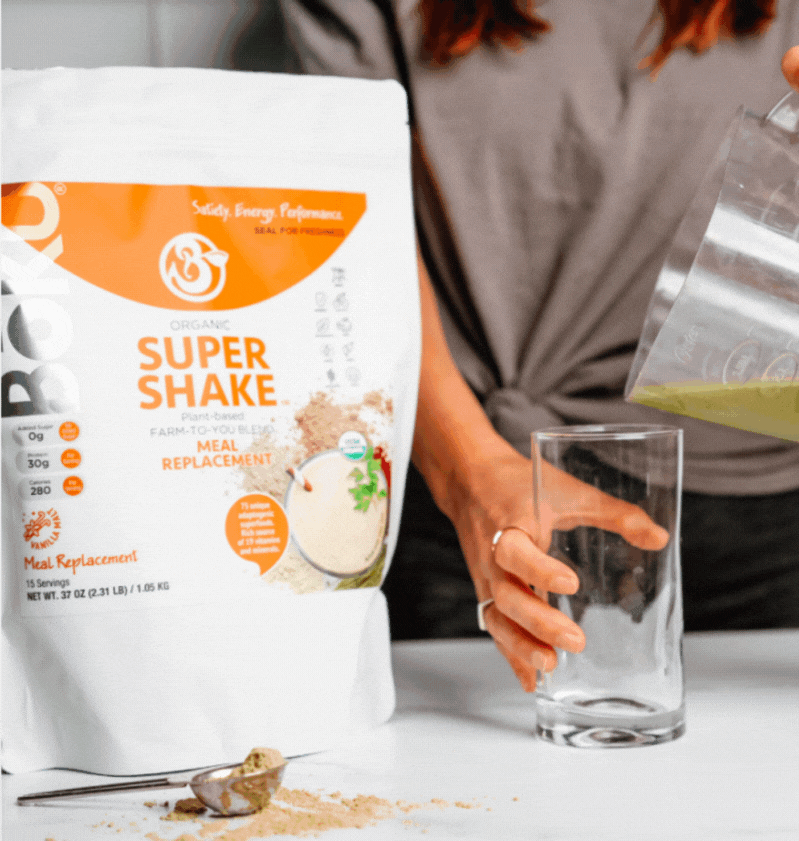 Boku Super Shake healthy healthiest organic meal replacement shake kachava soylent