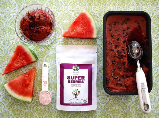 3 Zutaten Wassermelonensorbet – BoKU® Superfood