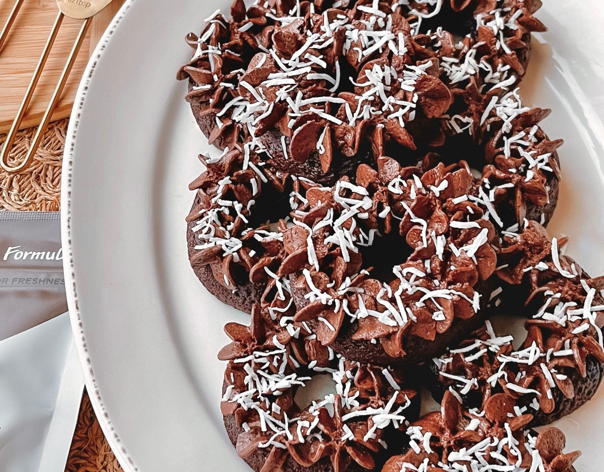 Gluten-Free Vegan Chocolate Donuts