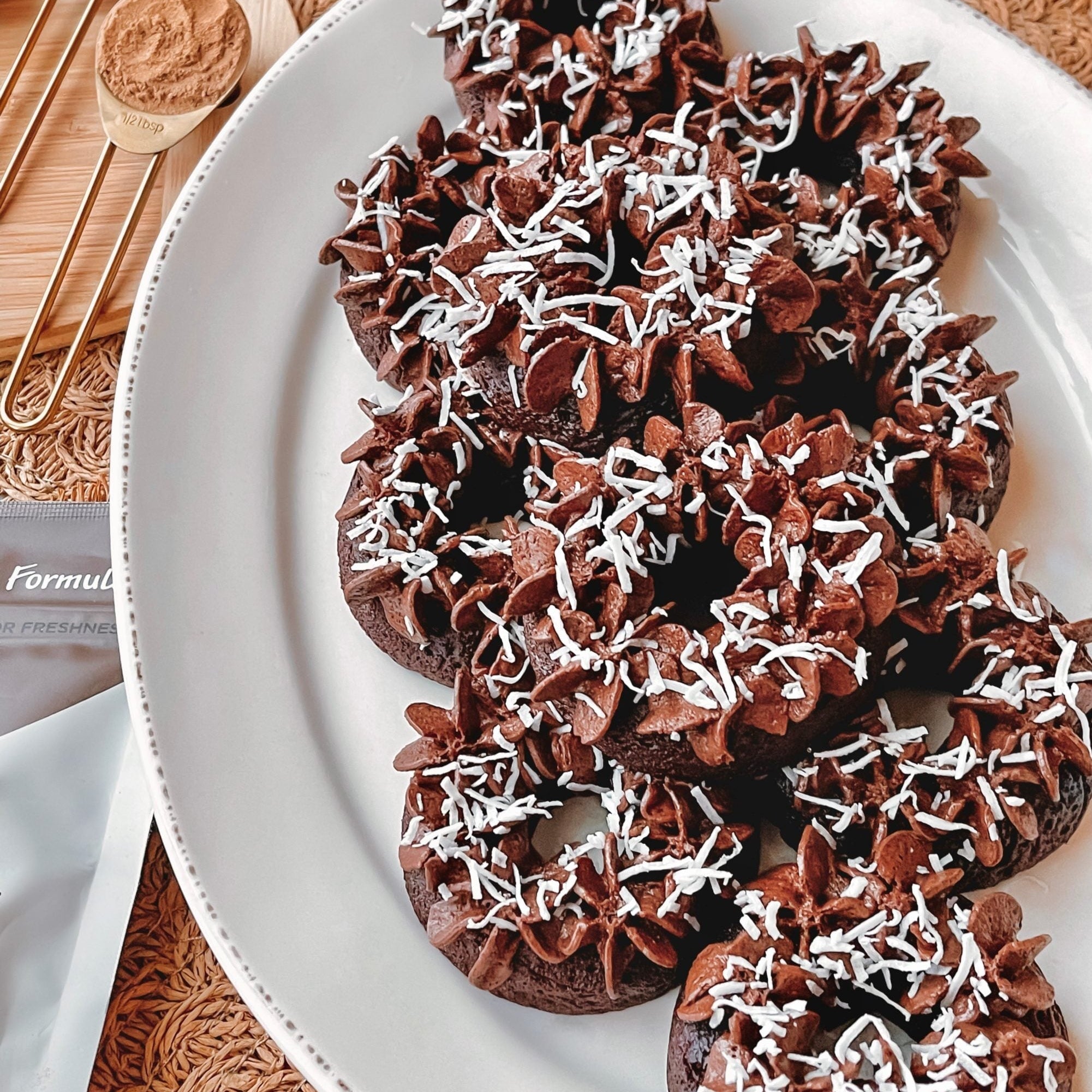 Gluten-Free Vegan Chocolate Donuts