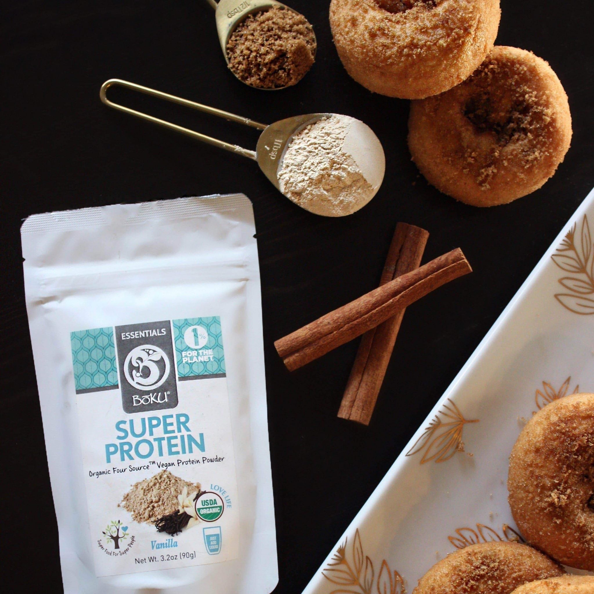 Cinnamon Baked Protein Donuts