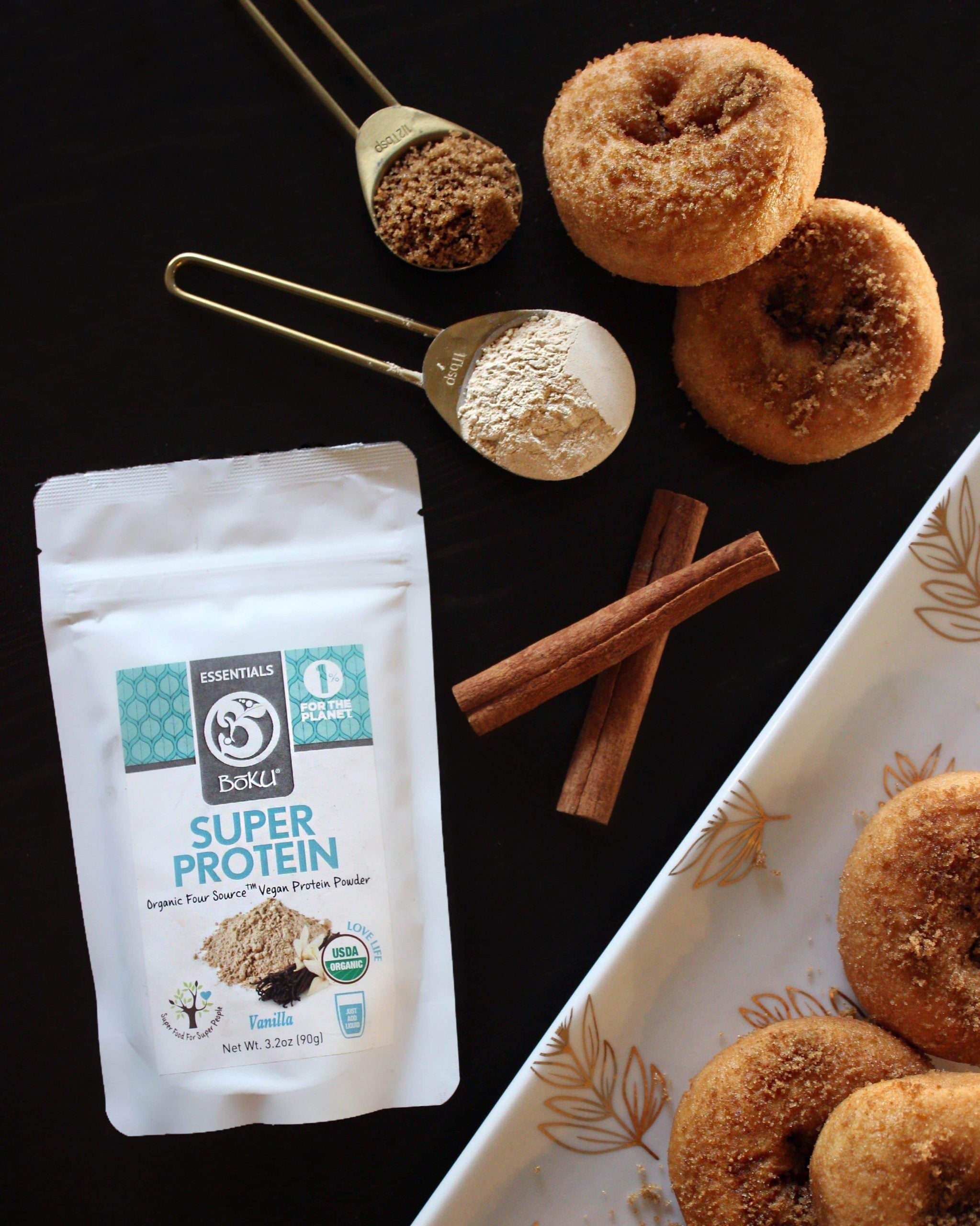 Cinnamon Baked Protein Donuts