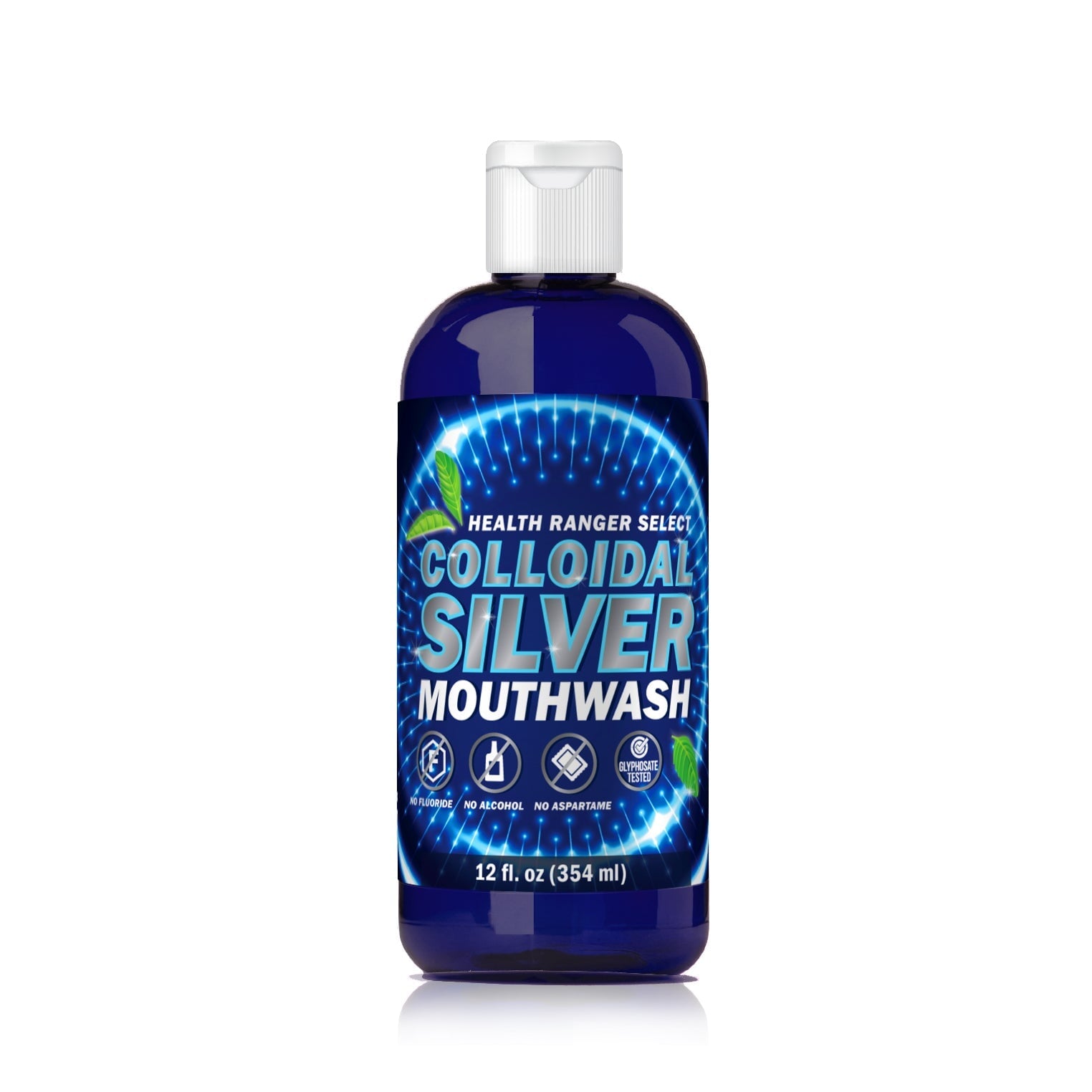 Colloidal Silver Mouthwash (Alcohol Free) 12oz (354ml) Personal Care Brighteon Store 