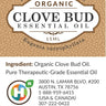 Organic Clove Bud Essential Oil 0.5oz (15ml) New Arrivals Brighteon Store 