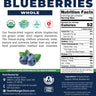 Freeze-Dried Organic Whole Blueberries 2.46 oz (70g) Freeze Dried Organics Brighteon Store 