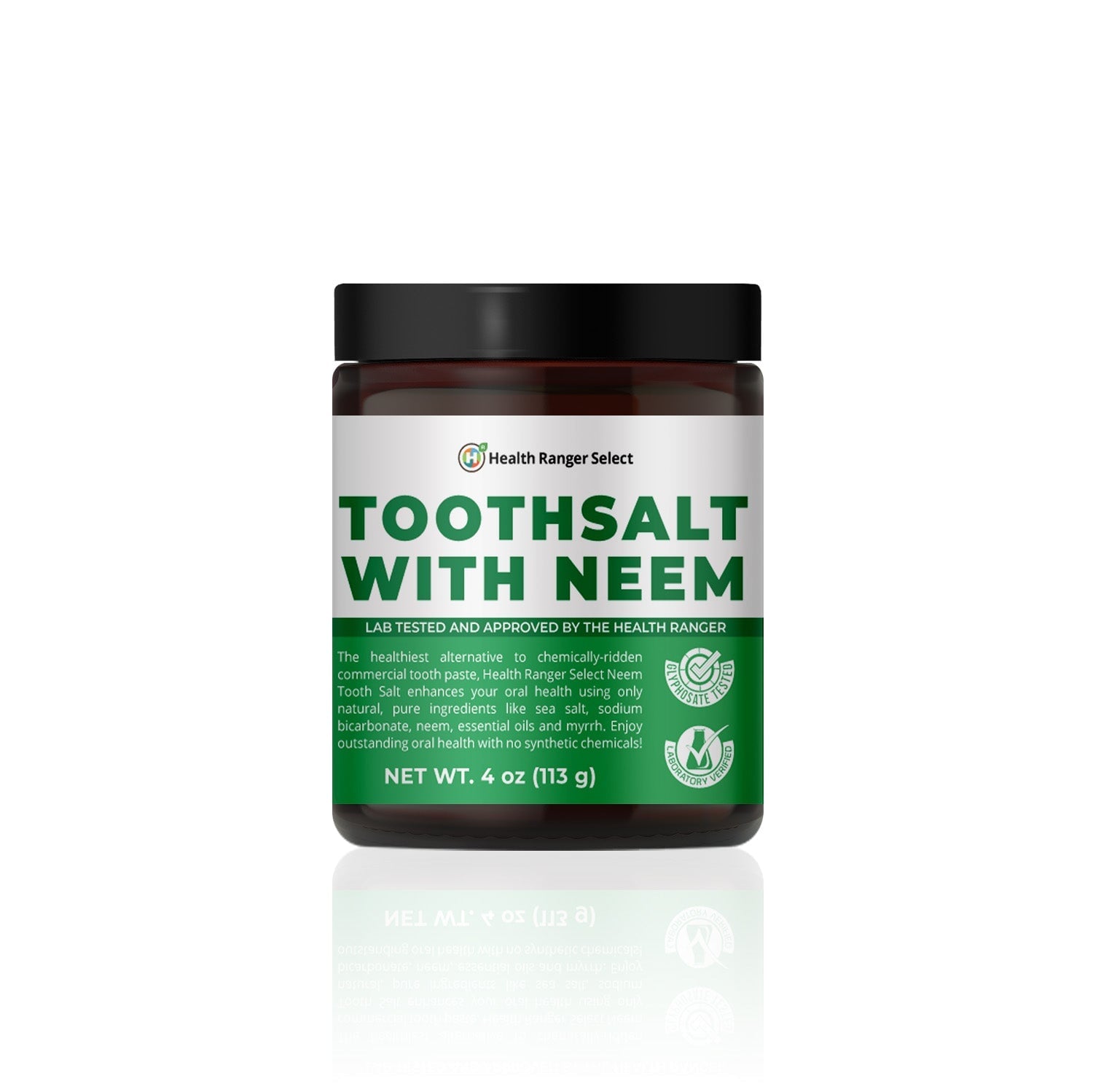 Health Ranger Select Toothsalt with Neem 4 oz (113g) Brighteon Store 