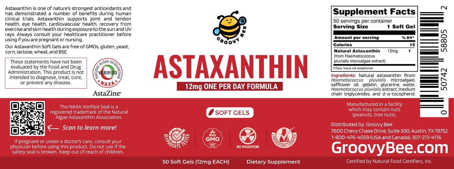 Astaxanthin 50 Softgels 12mg Astaxanthin Brighteon Store 