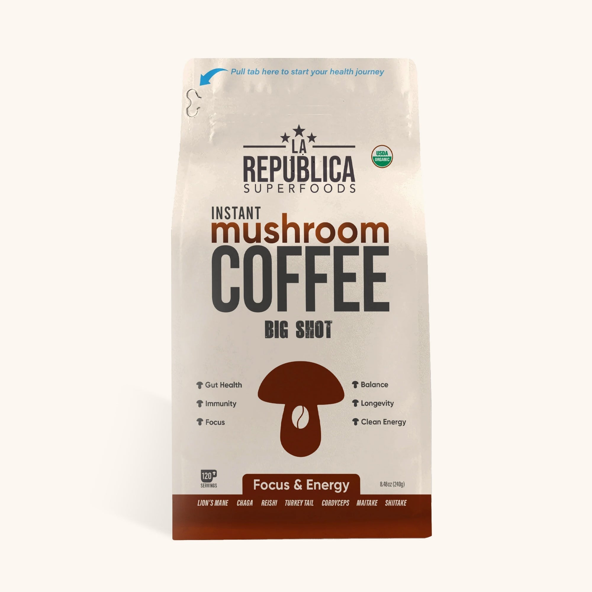 BIG SHOT Mushroom Coffee by La Republica Superfoods La Republica Superfoods 