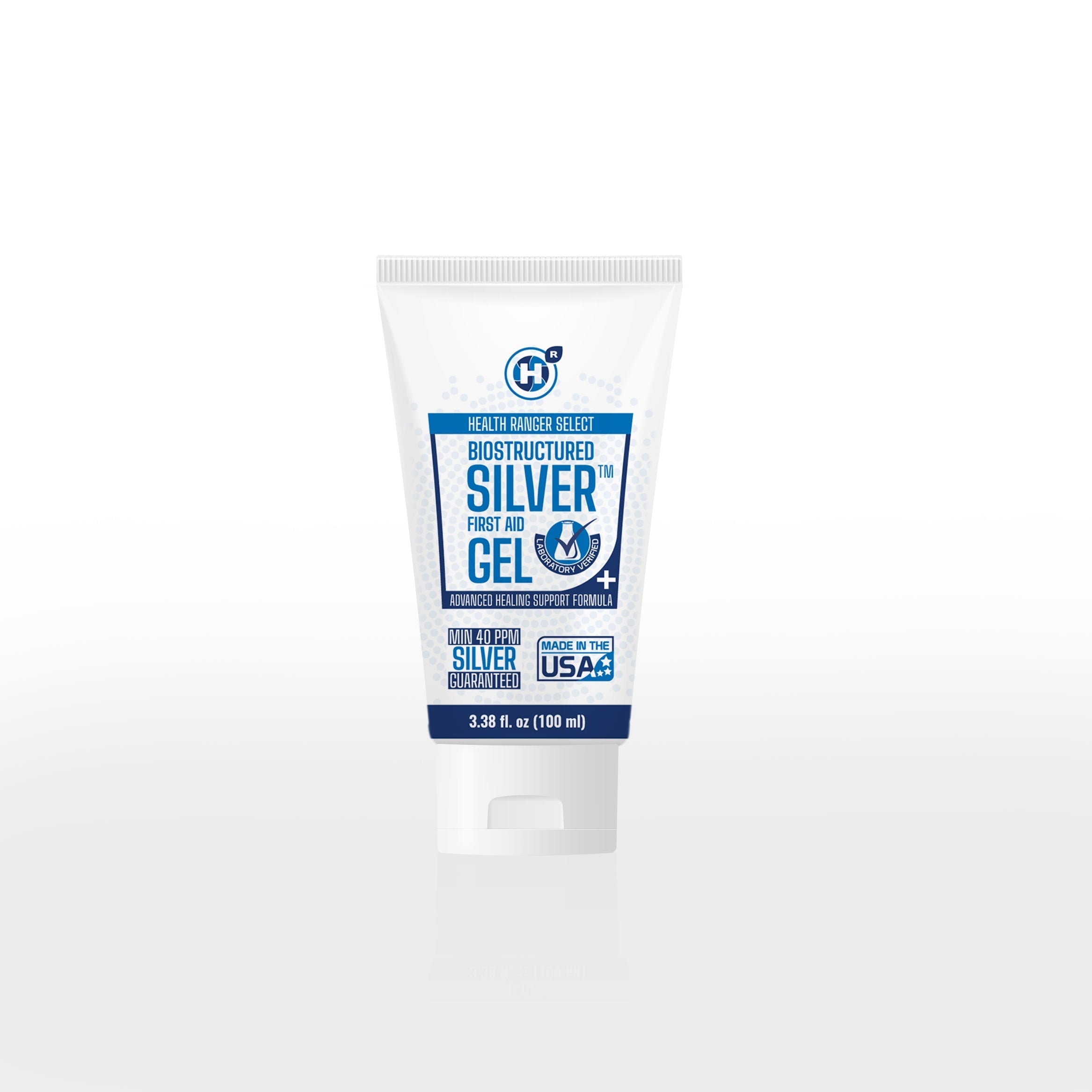 Biostructured Silver™ First Aid Gel Tube 3.38 fl. oz (100 ml) Personal Care Brighteon Store 