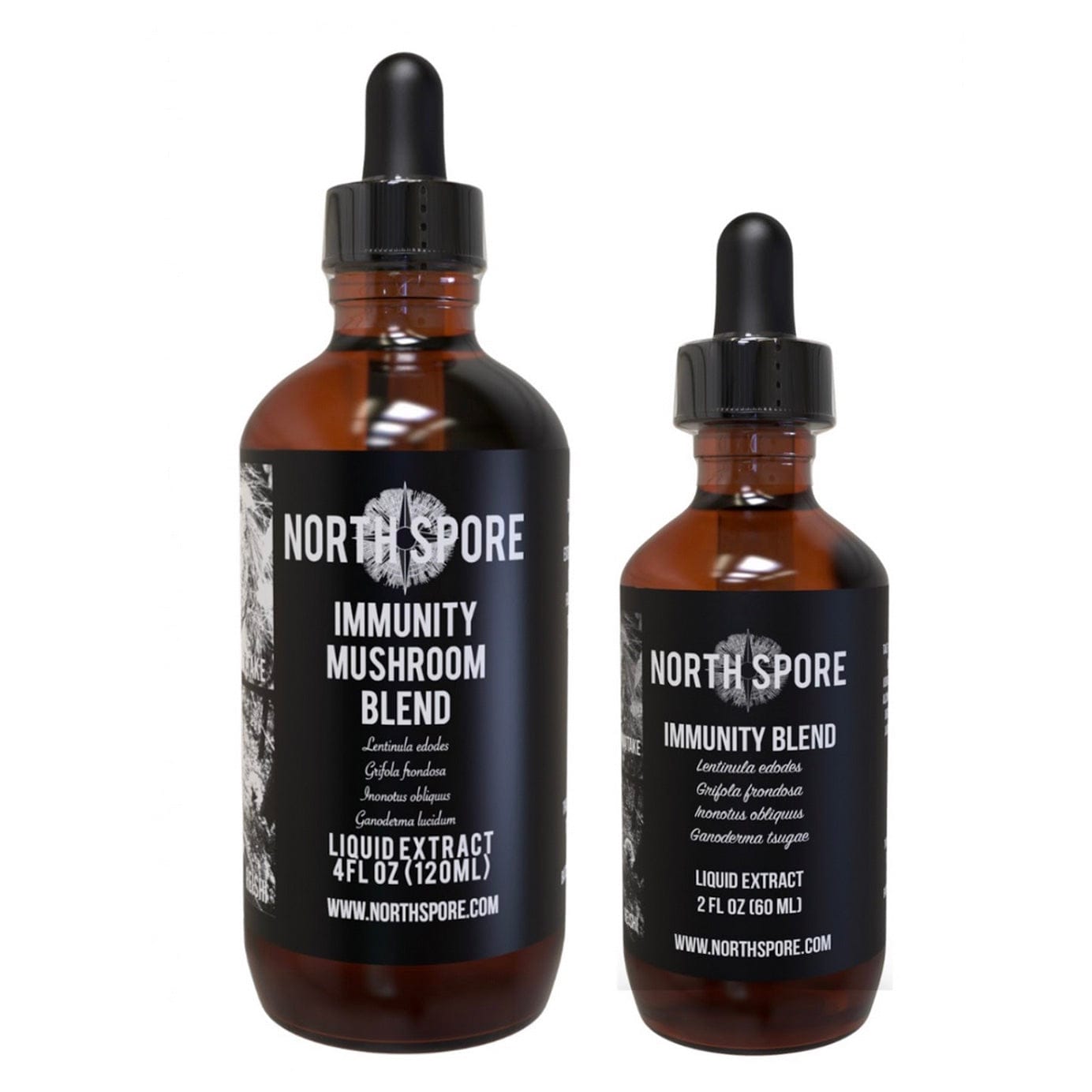 Immunity Mushroom Blend Tincture Wellness Supplements North Spore 