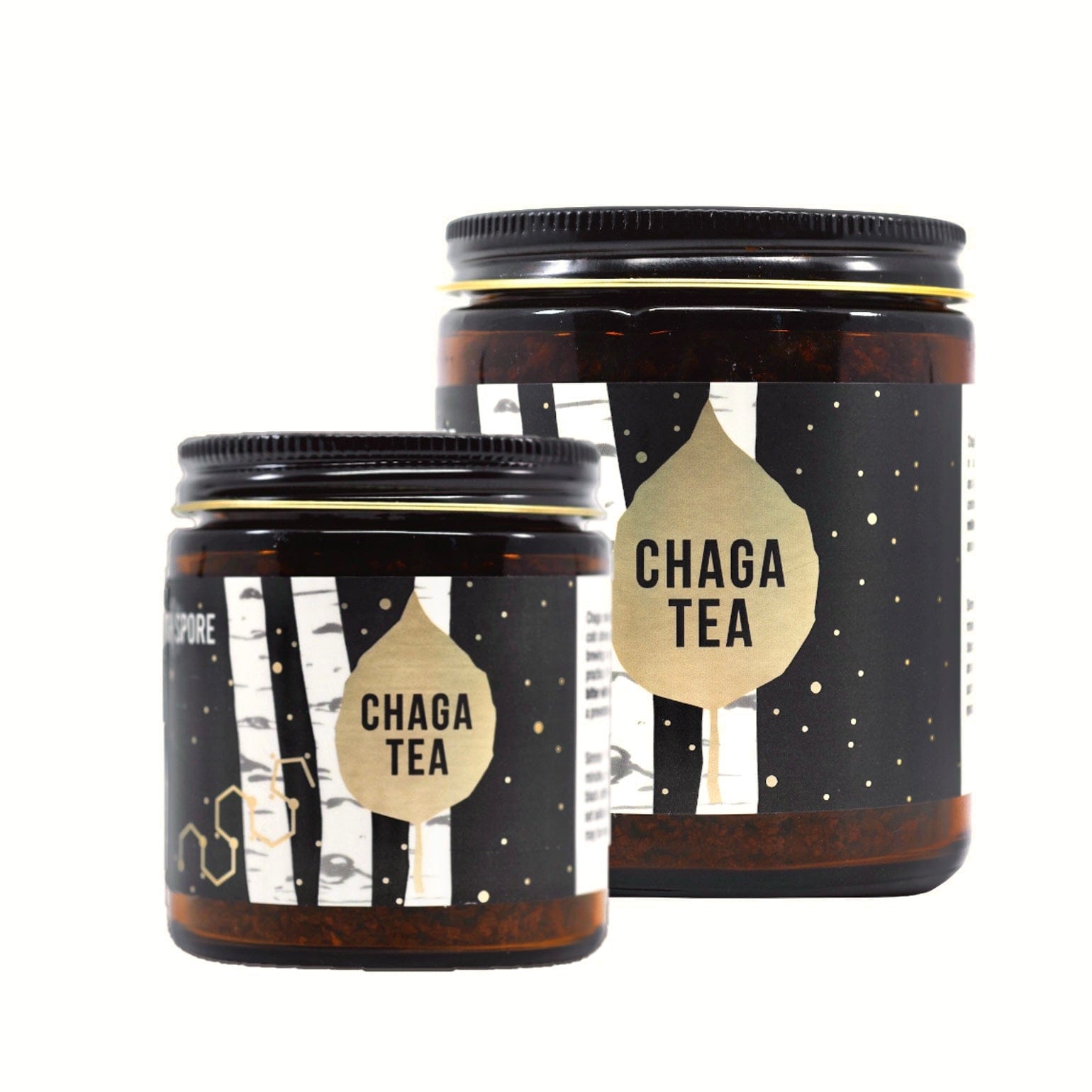 Wild Foraged Chaga Mushroom Tea Wellness Supplements North Spore 