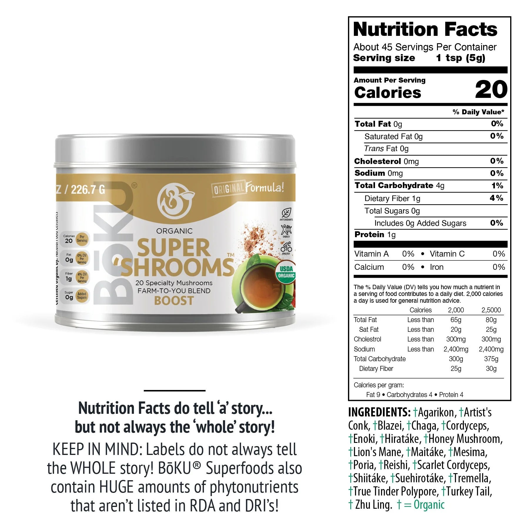 Super Shrooms organic specialty mushrooms
