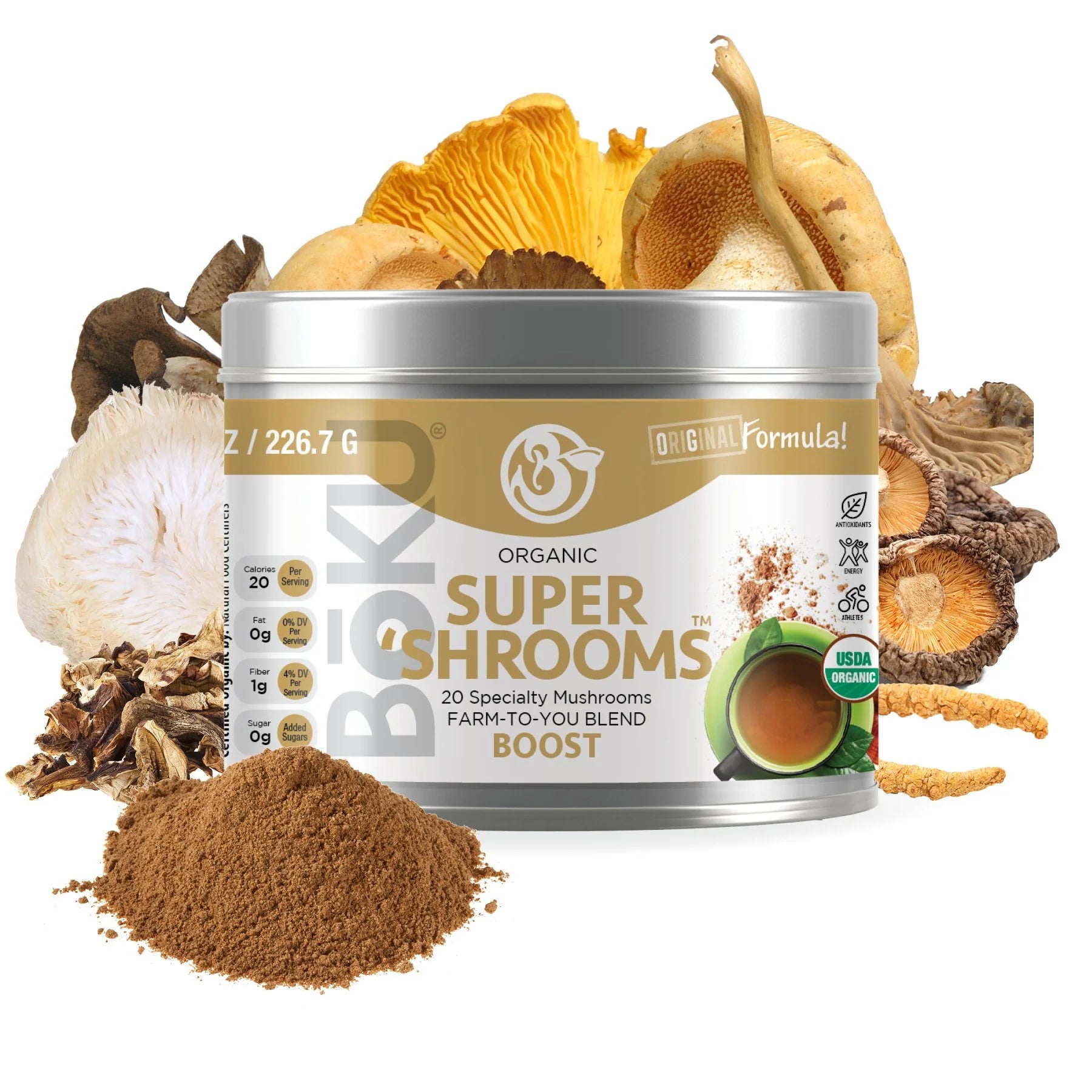 Super Shrooms organic specialty mushrooms