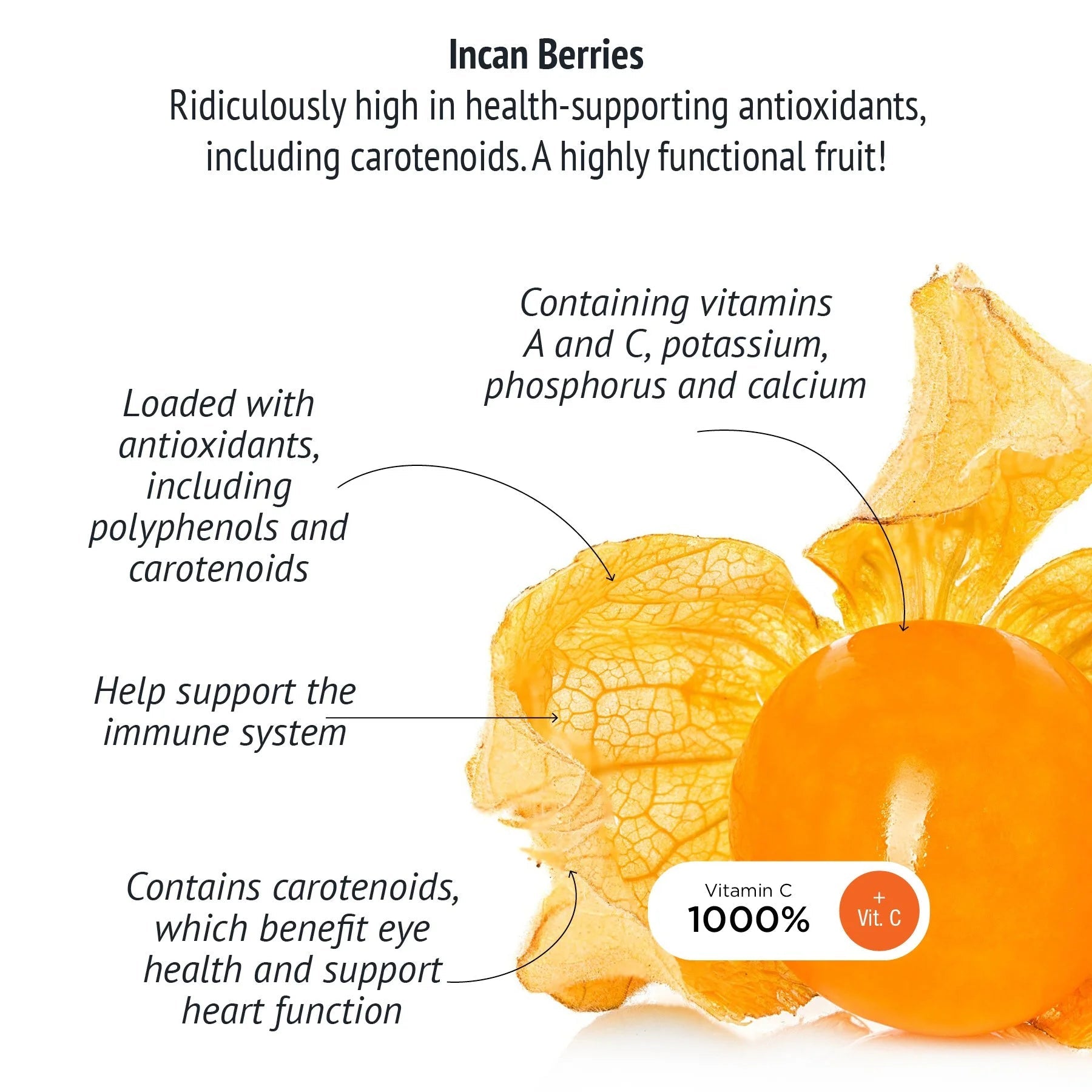 organic Boku Super-C-Biotic incan berries