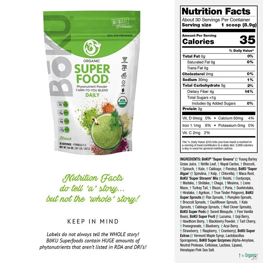 Boku Superfood ag1 best greens powder