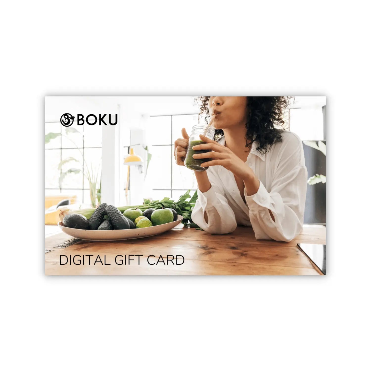 Gift Card healthy lifestyle gift 
